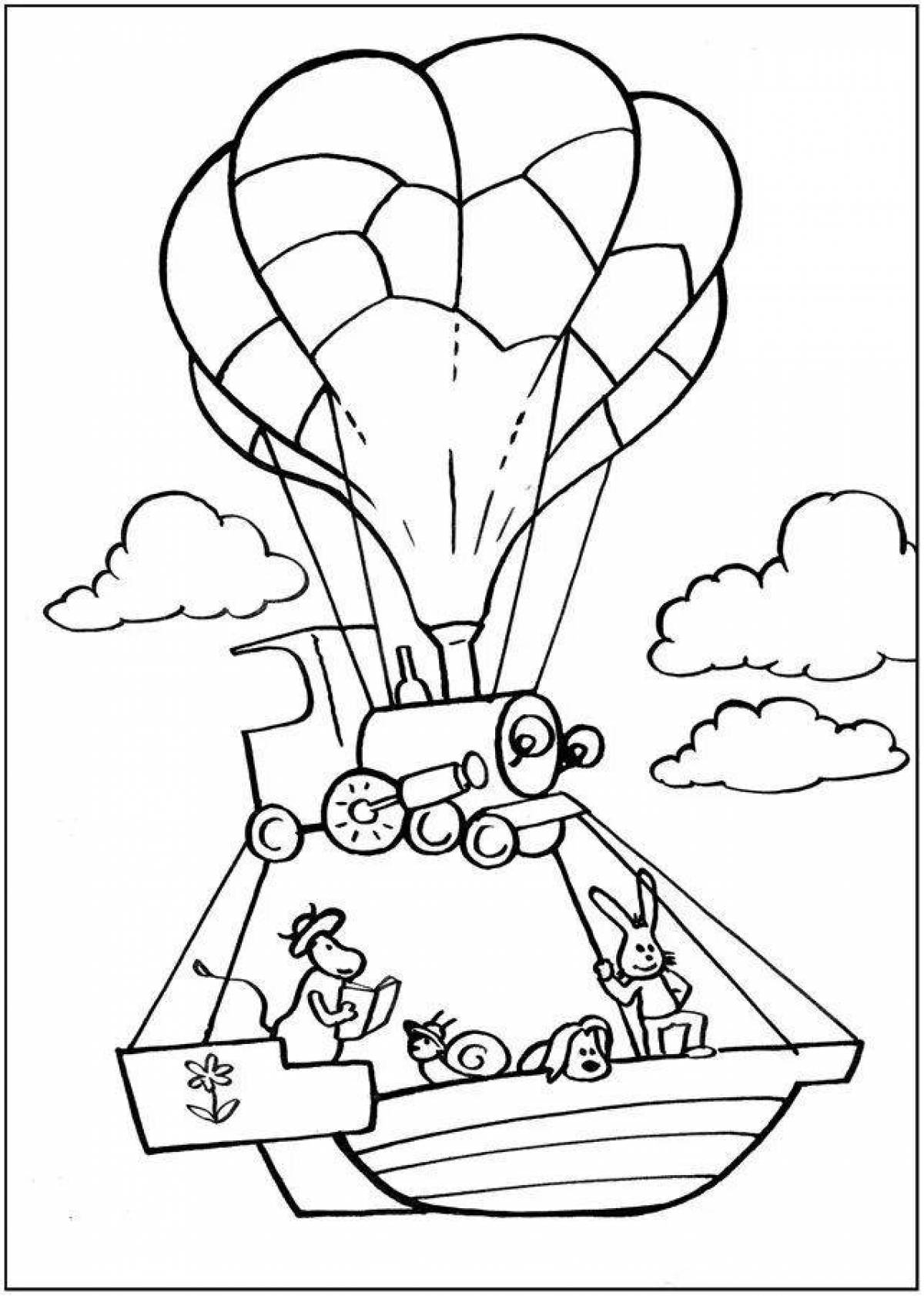 Shining Journey coloring page