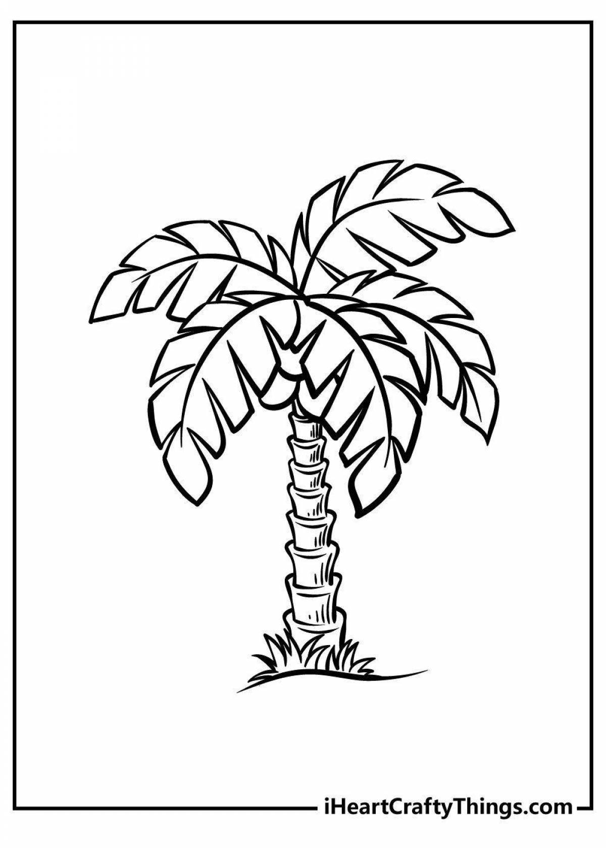 Delicious dates coloring page