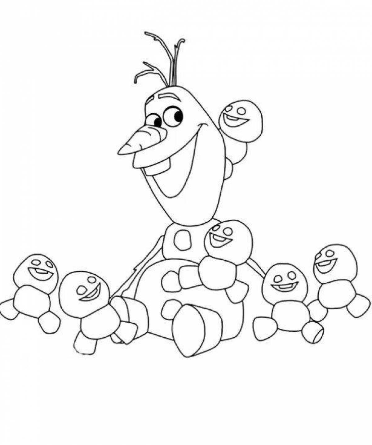 Dazzling tin coloring page