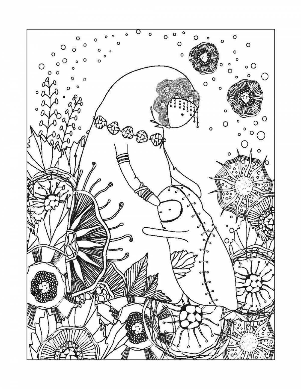 Great zendoodle coloring book