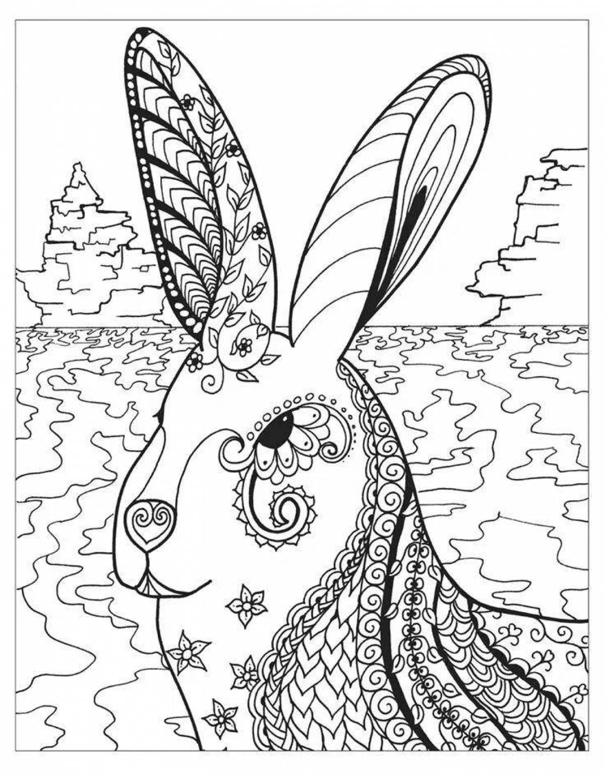 Zendoodle exotic coloring book