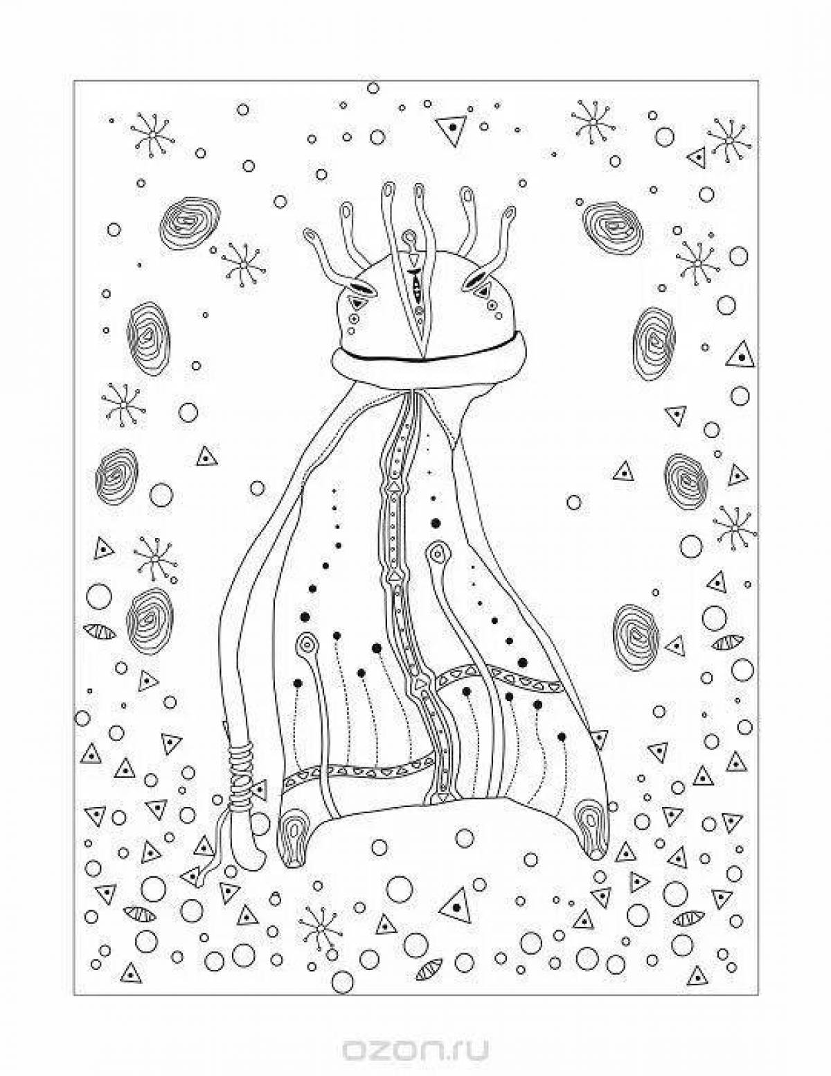 Zendoodle detailed coloring