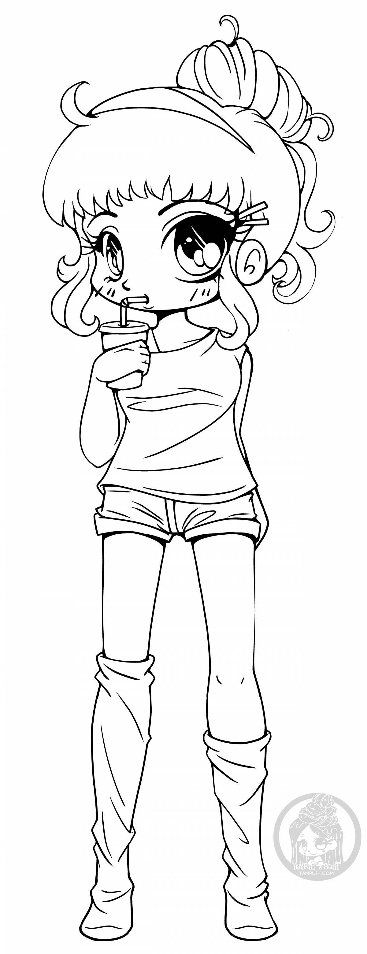 Boxy boo glitter coloring