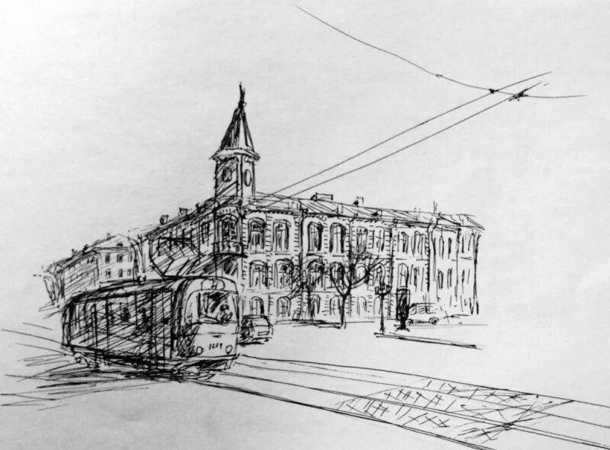 Раскраска Раскраска волшебная ульяновская область