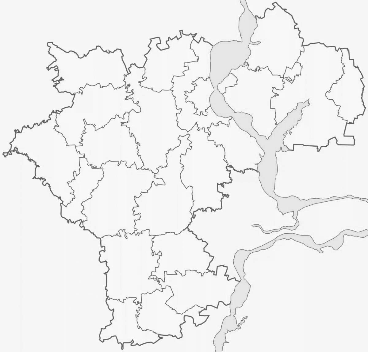 Раскраска Раскраска цветущая ульяновская область