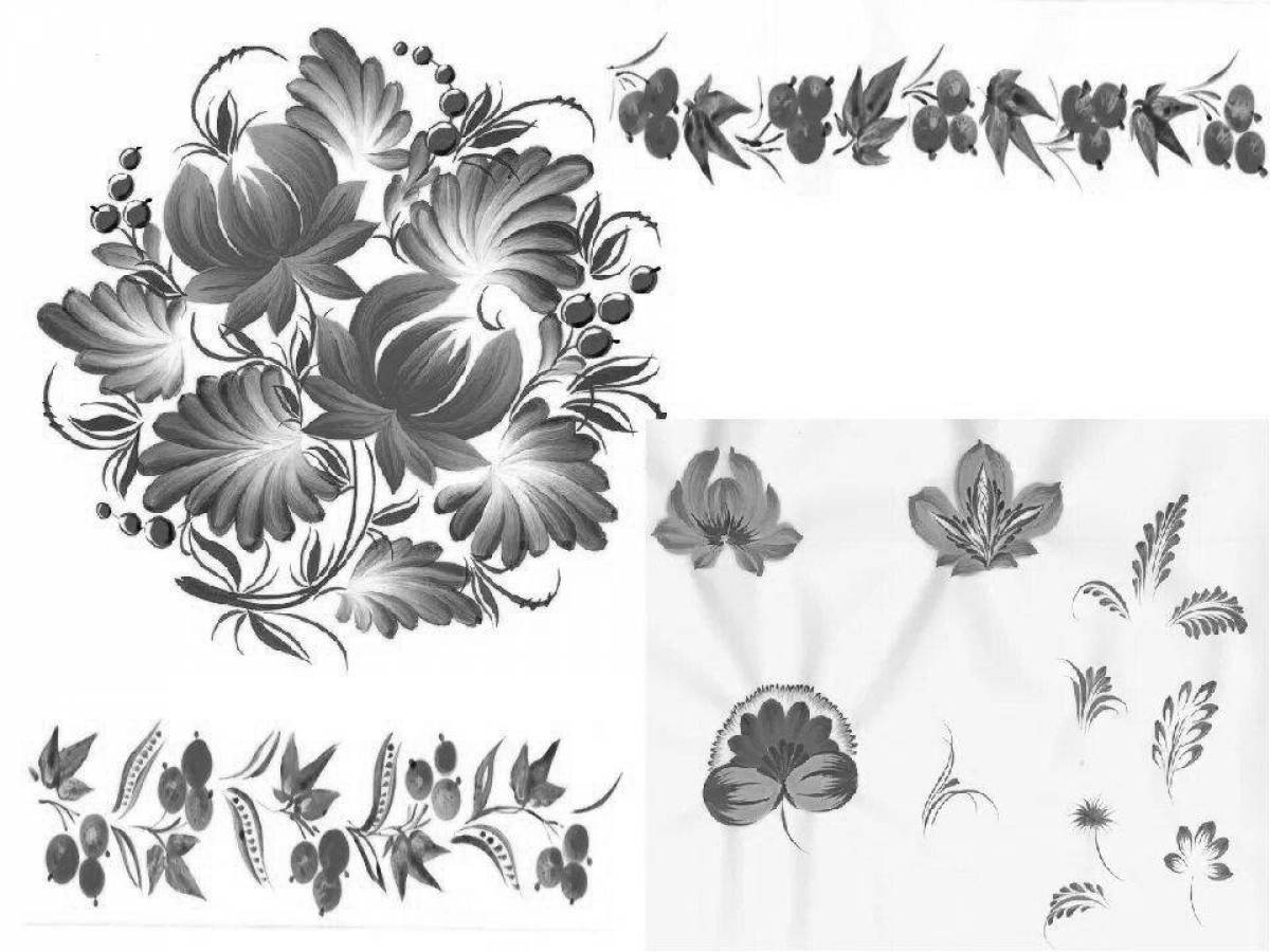 Photo Majestic Petrykivka painting