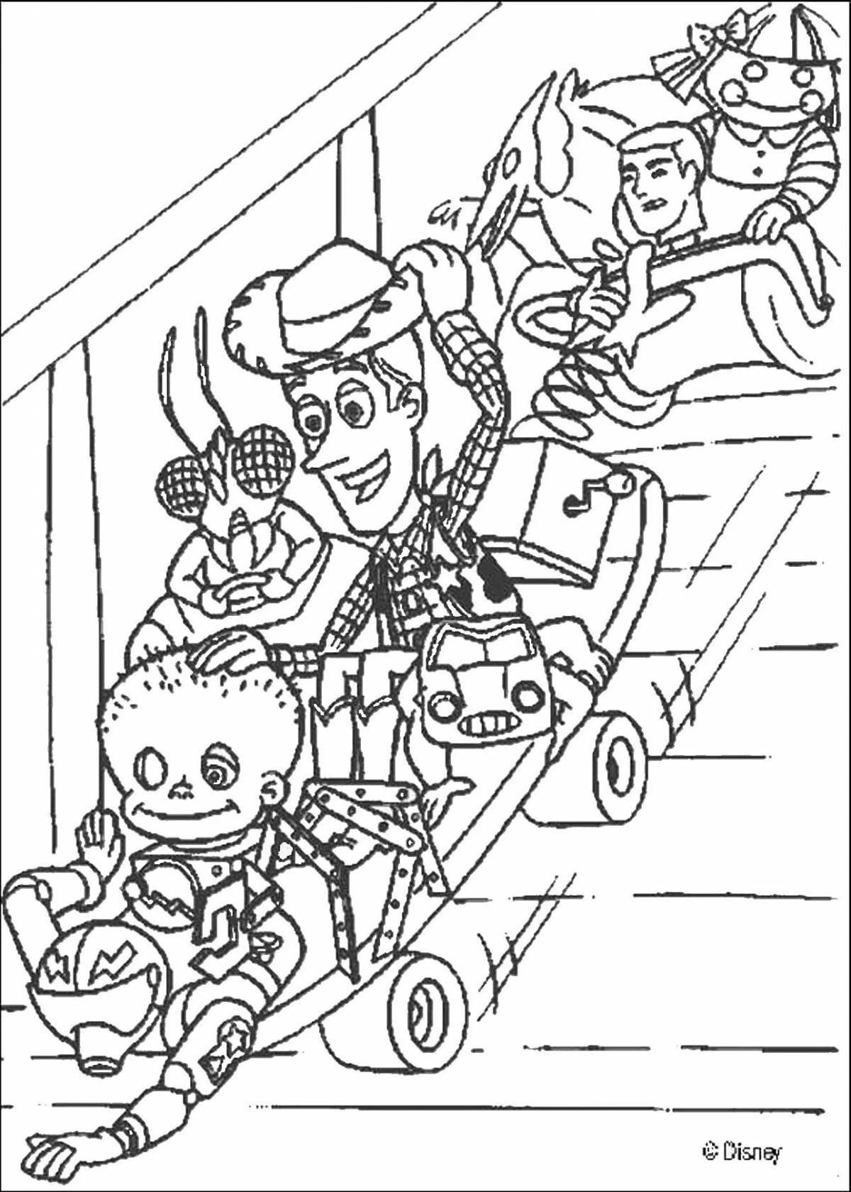 Amazing killy willy coloring page