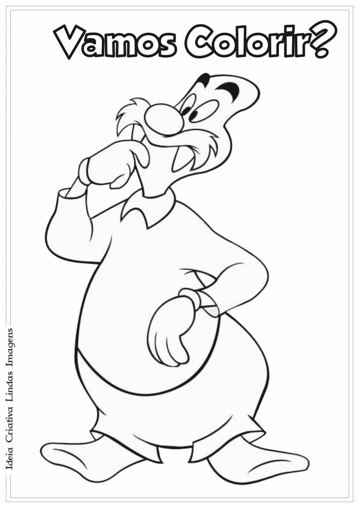 Quirky coloring of killy willy