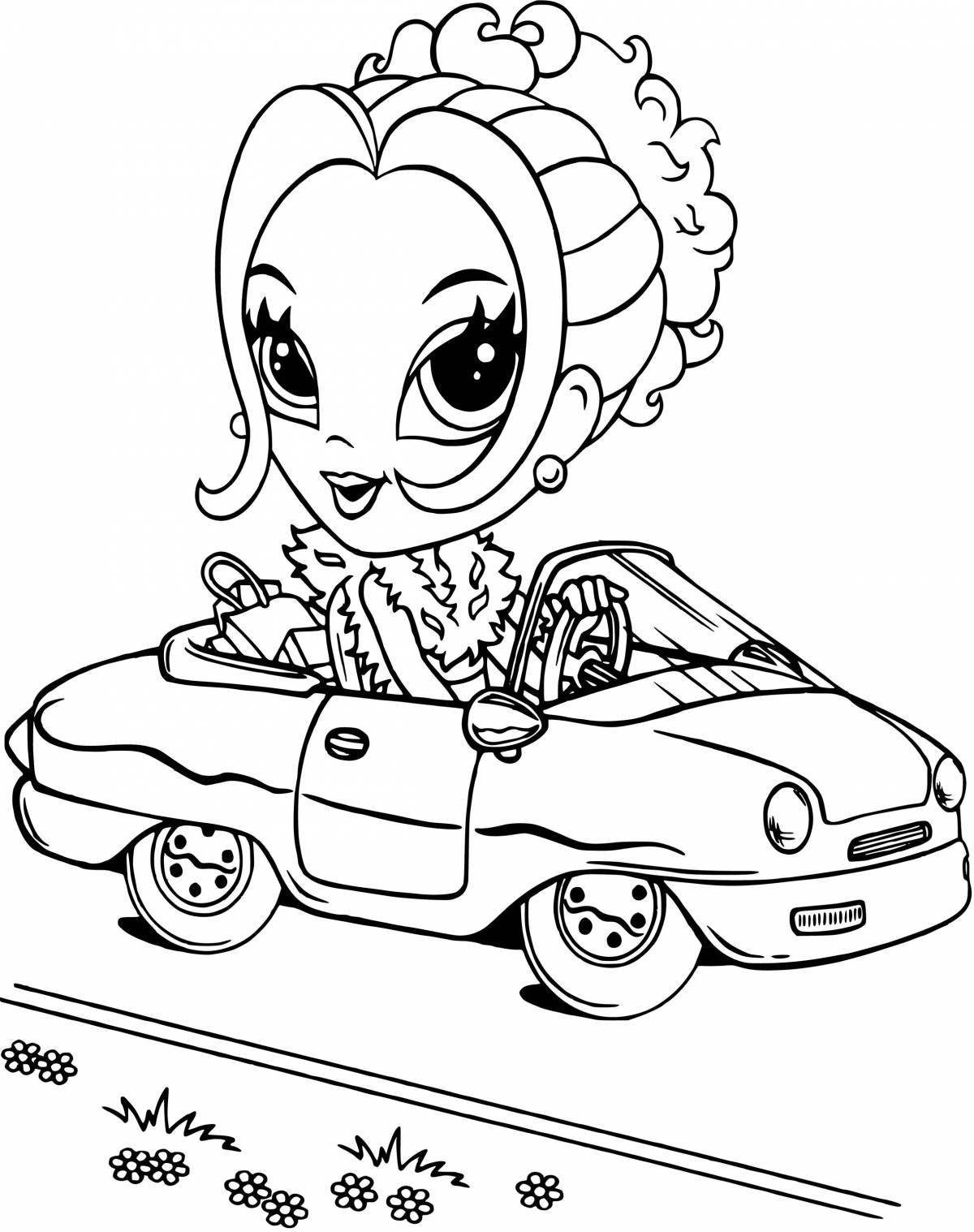 Inspirational coloring book coloring photo
