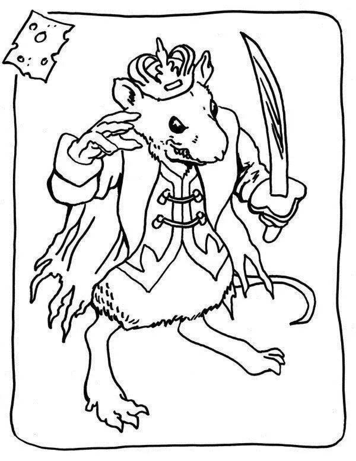 Great nutcracker and mouse king coloring book