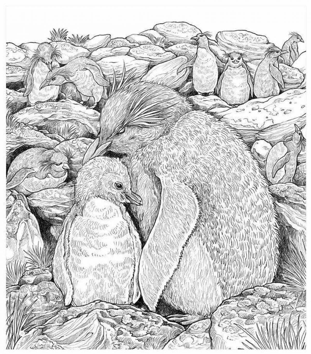 Coloring page dazzling geomorphoses