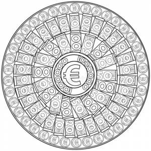 Мандала на денежный поток заставка на телефон