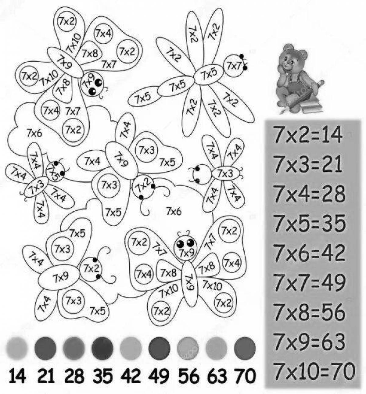 Complex coloring multiplied by 2