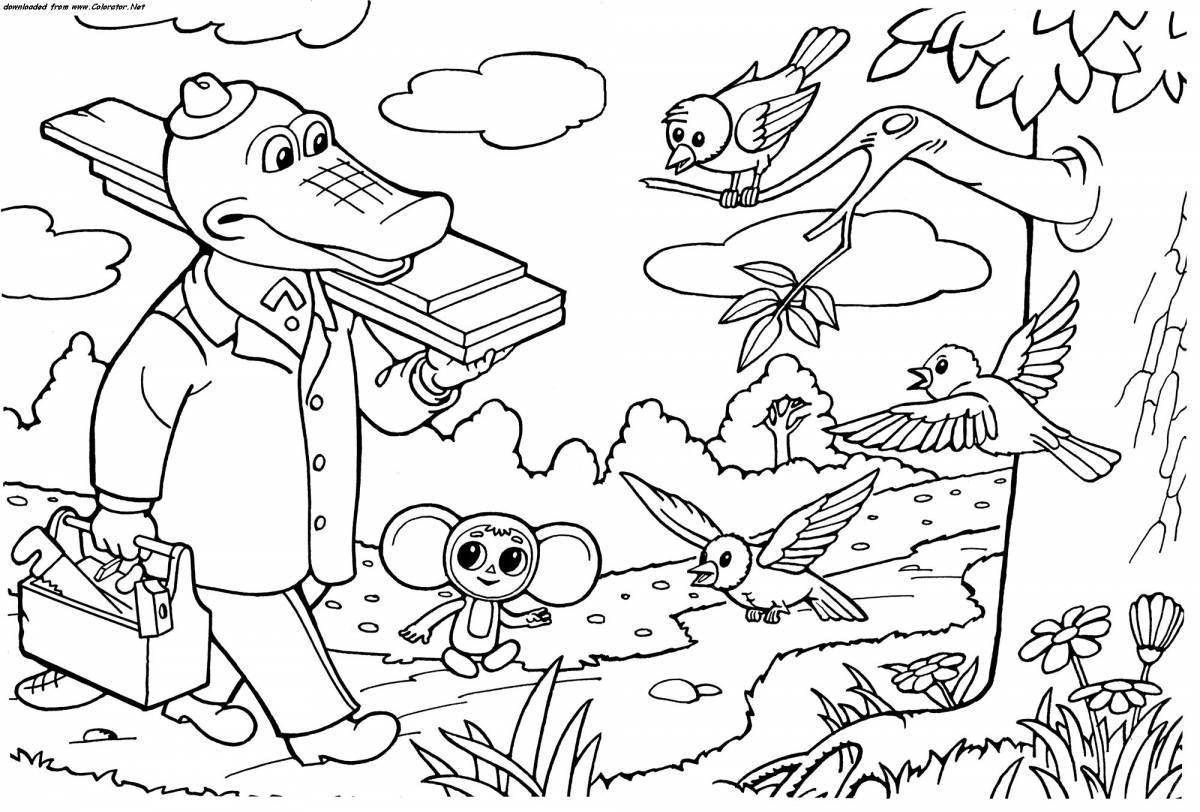 Crocodile gena for kids #17