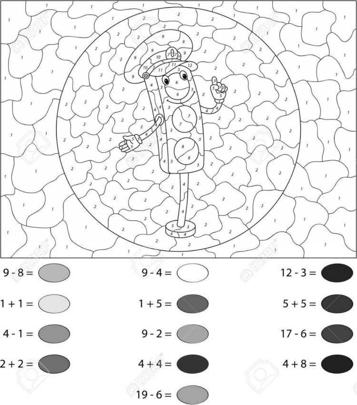 Impressive coloring maria buryak mathematical