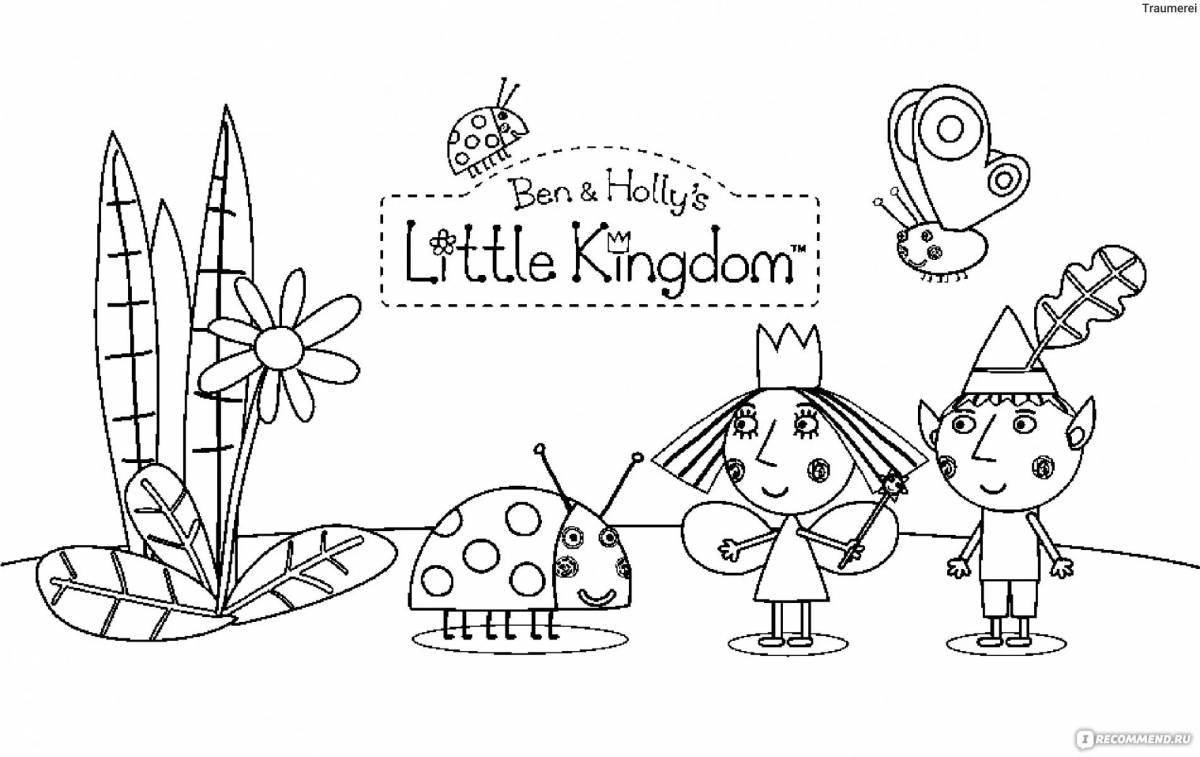Ben and holly's magical little kingdom coloring book