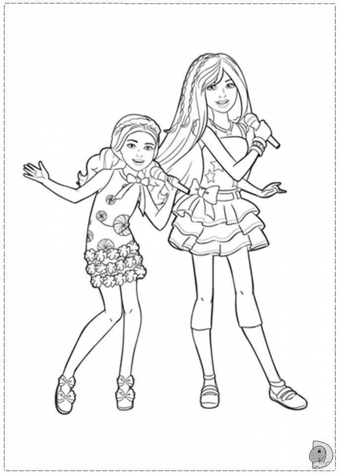 Playful chelsea coloring page