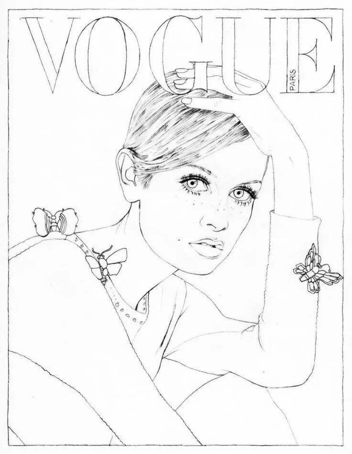 Vogue exotic coloring