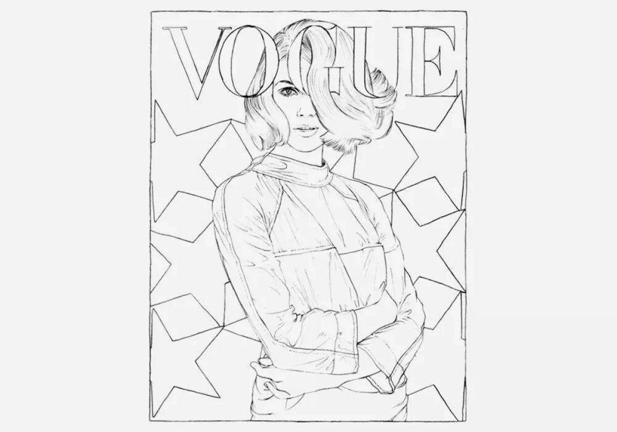Unique vogue coloring