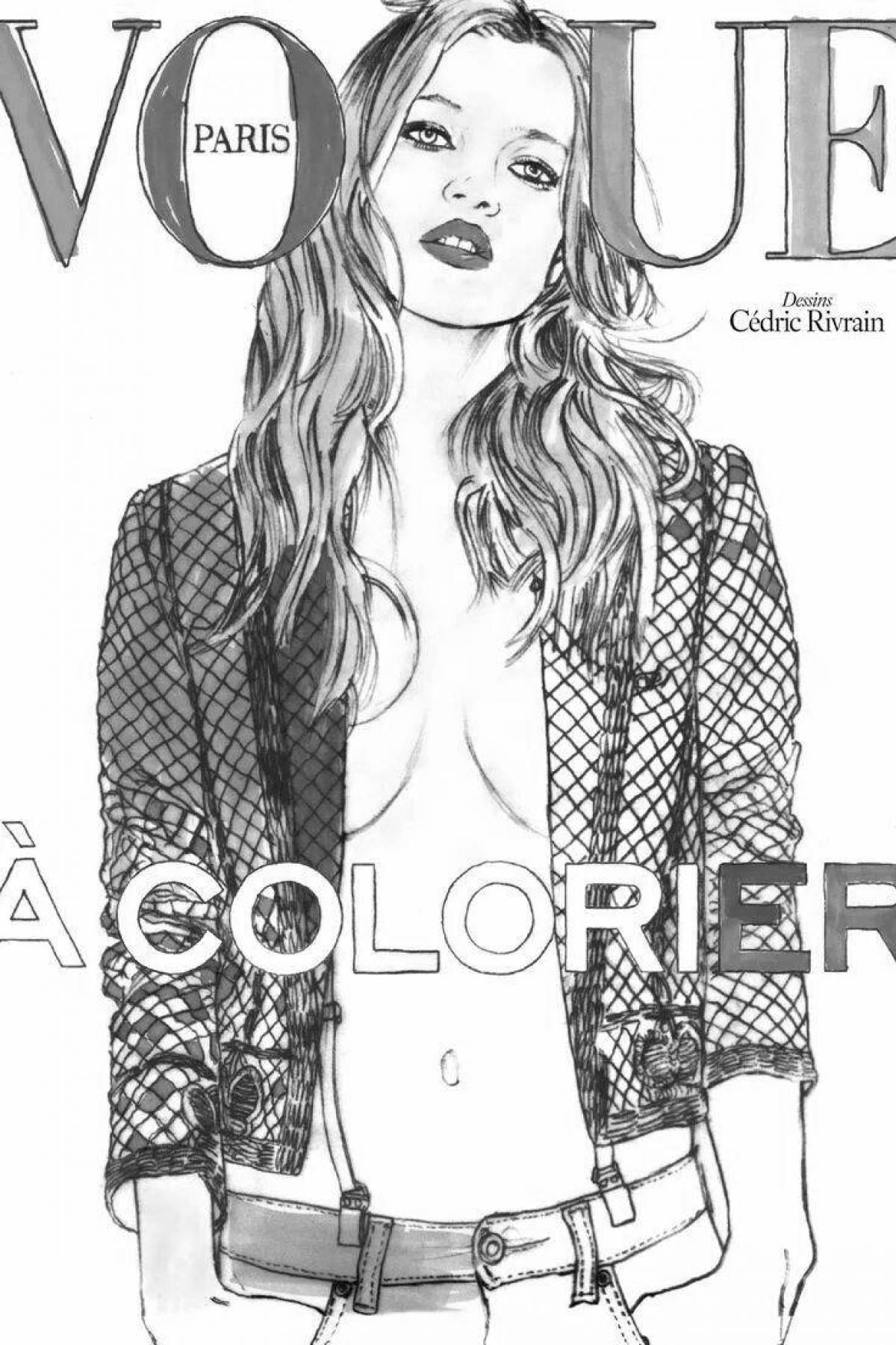 Vogue mystical coloring