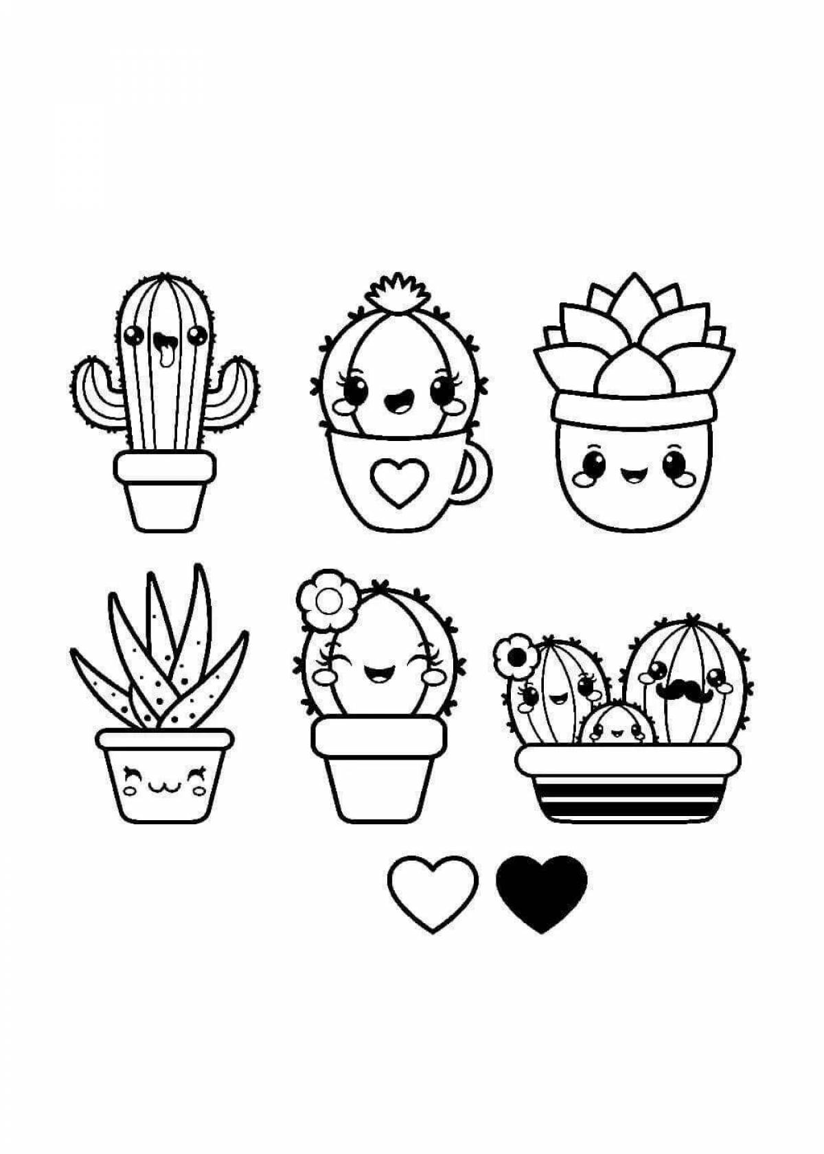 Nostalgic coloring pages cute stickers