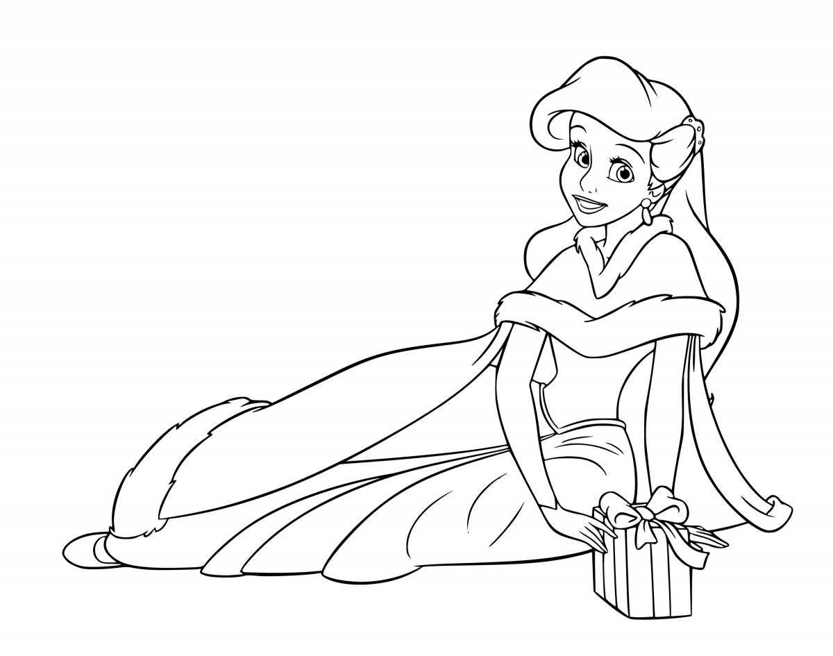 Photo Gorgeous disney princess coloring book