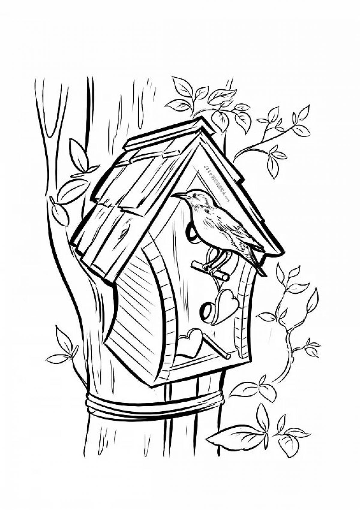 Birdhouse for children #7