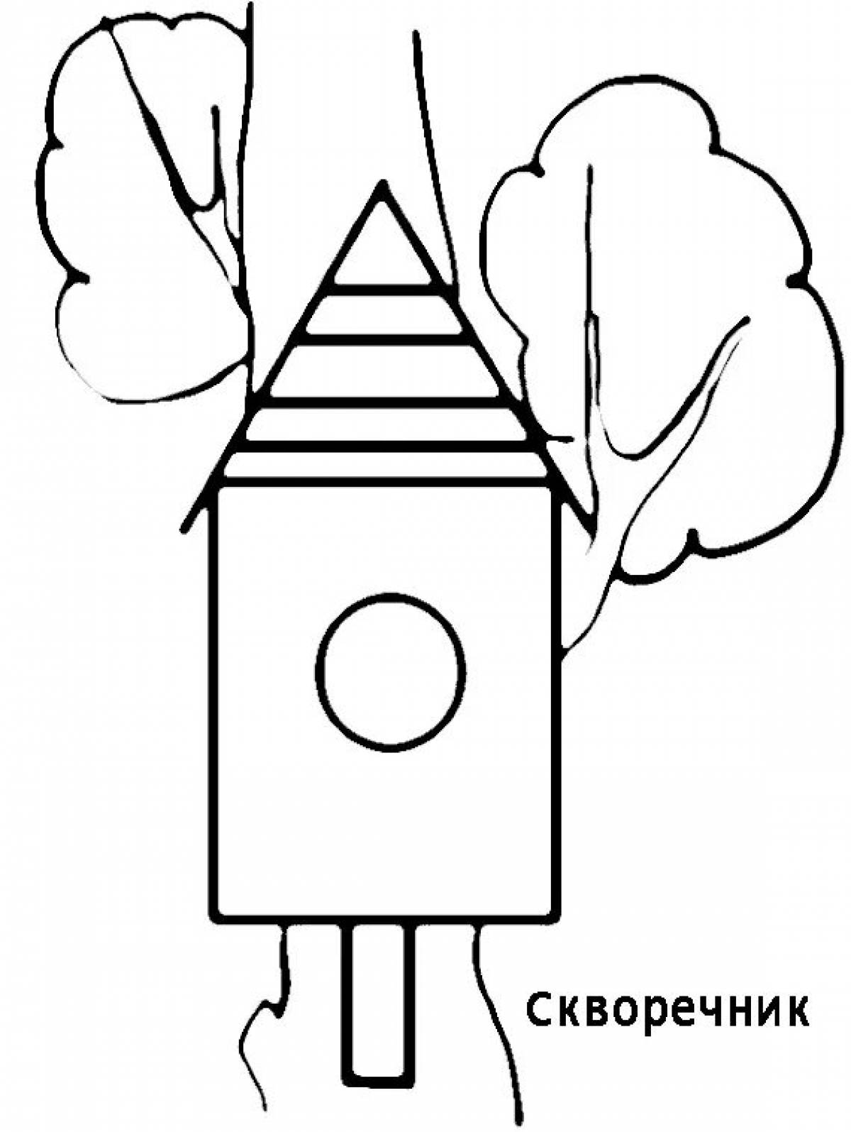 Birdhouse for children #12