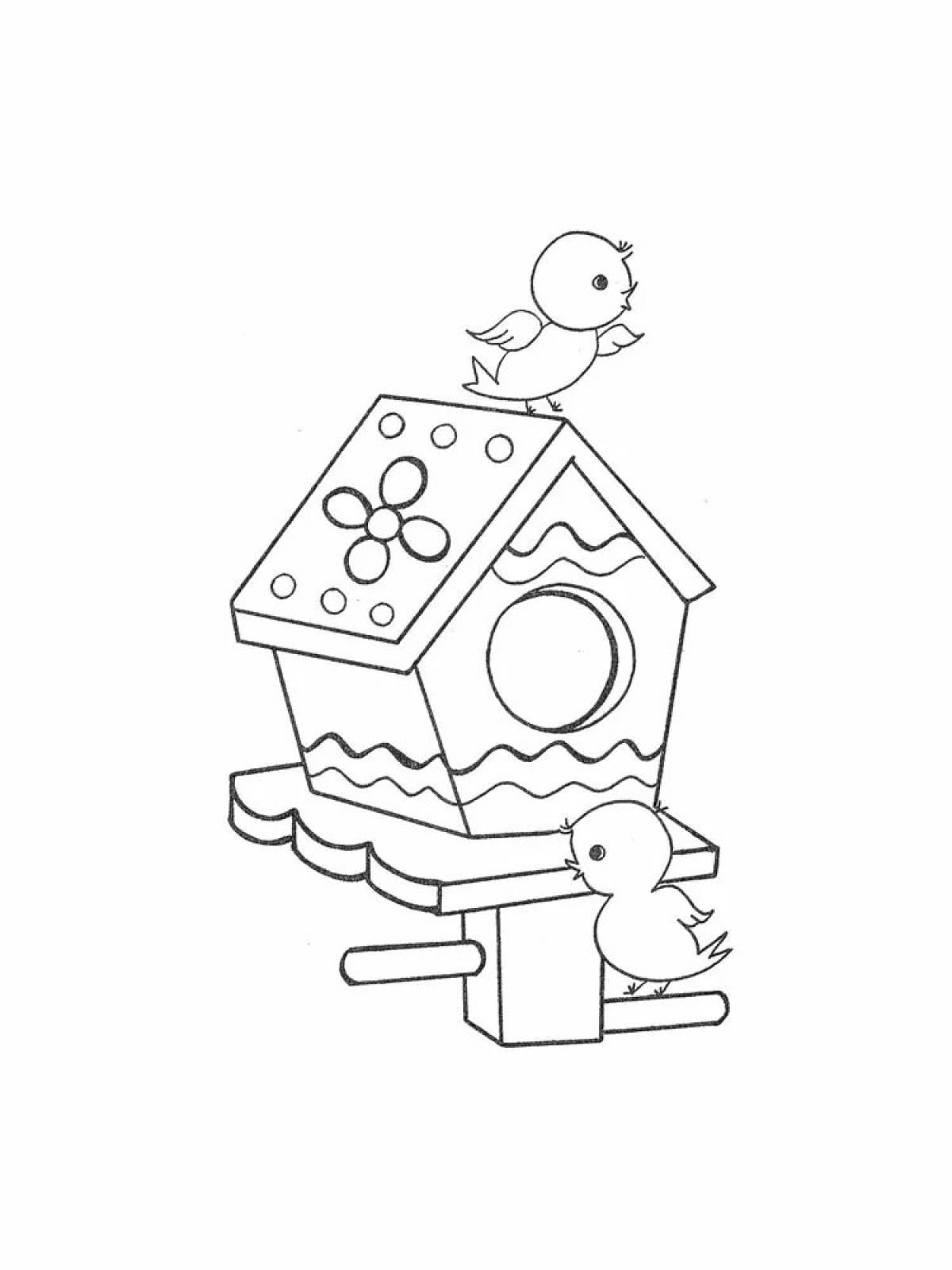 Birdhouse for children #13