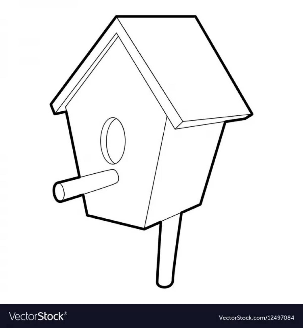 Birdhouse for kids #15