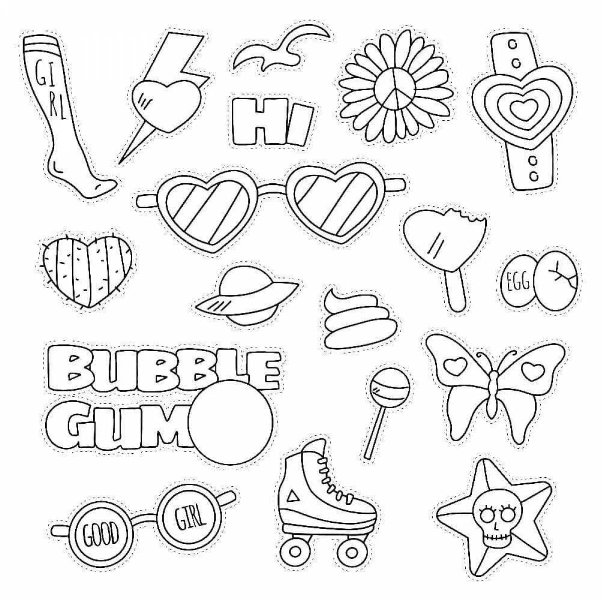 Stickers for girls #10