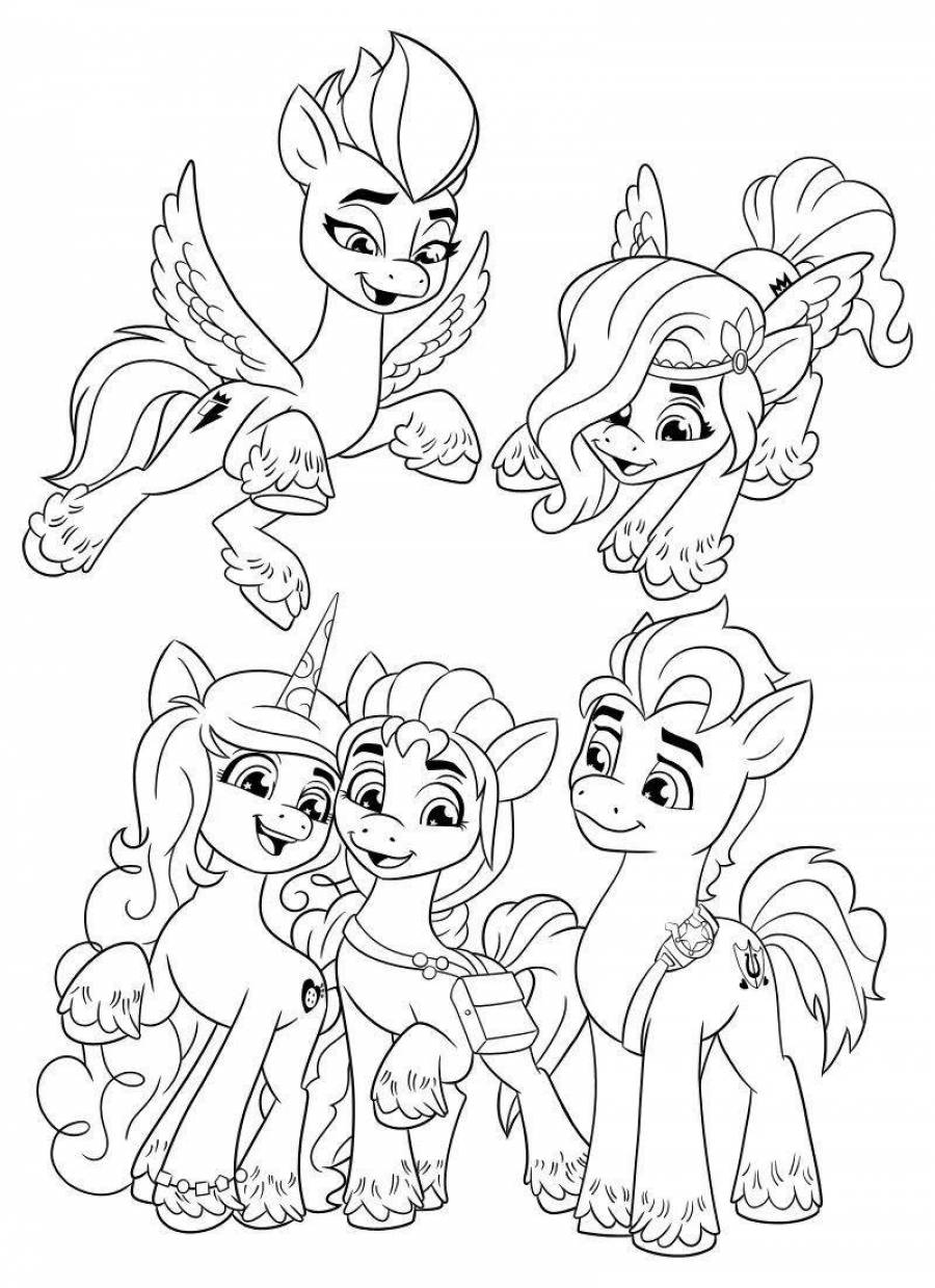 Раскраски Раскраску my little pony (38 шт.) - скачать или распечатать ...