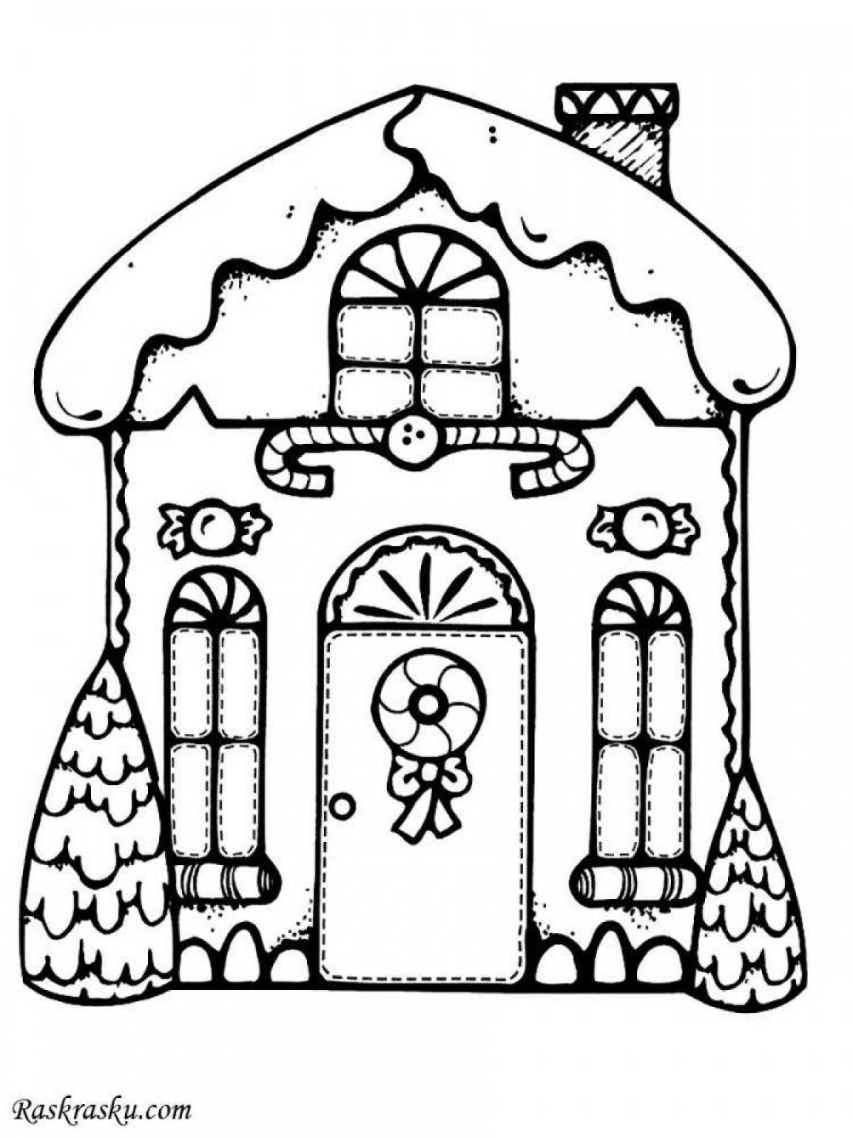 Fantastic tower coloring book