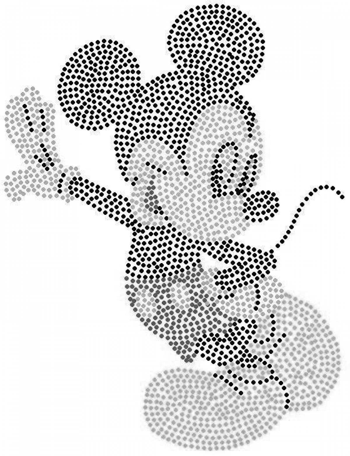 Раскраска ослепительные бусы