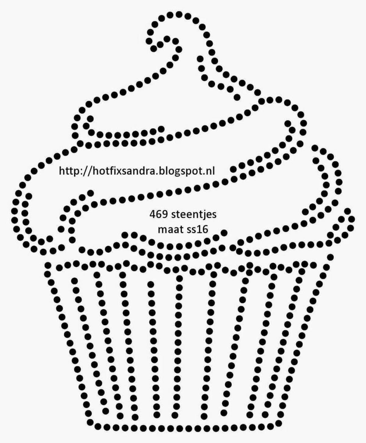 Раскраска милые бусы
