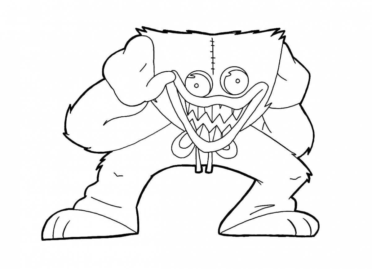 Kili Willy's gorgeous coloring page