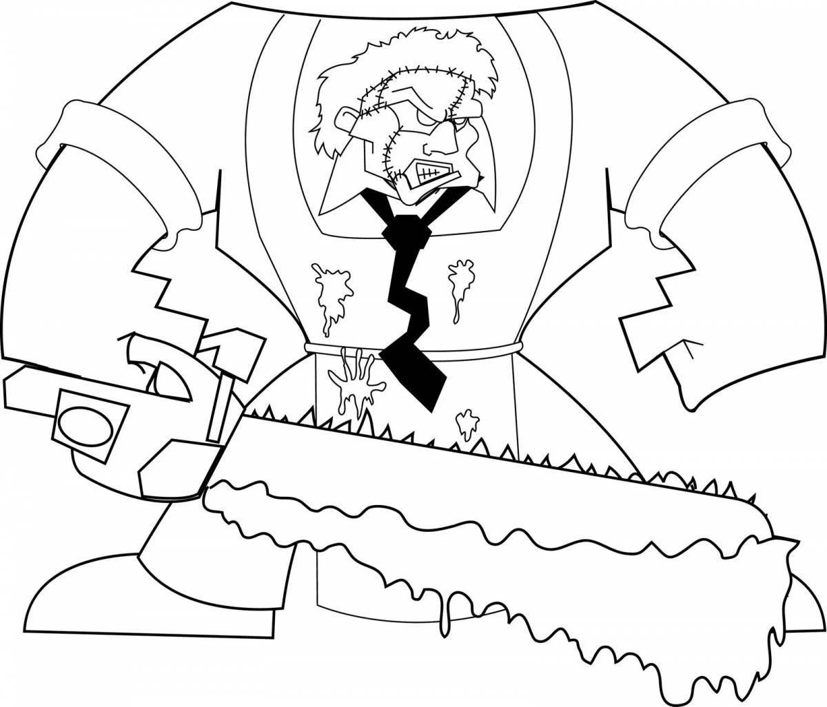 Cute grandmother grandmother coloring page