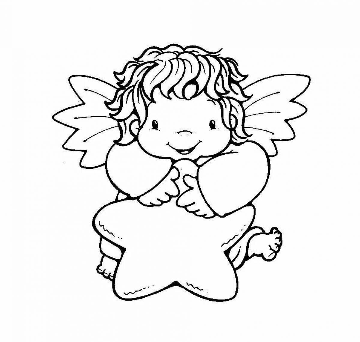 Perfect angel coloring
