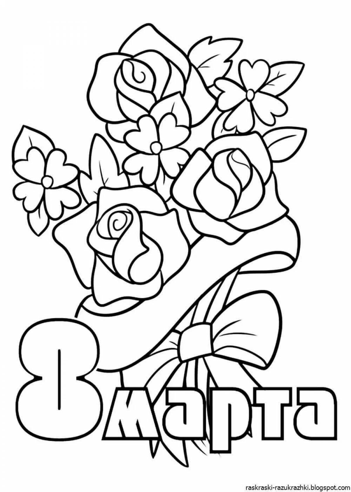 Charming coloring page 8