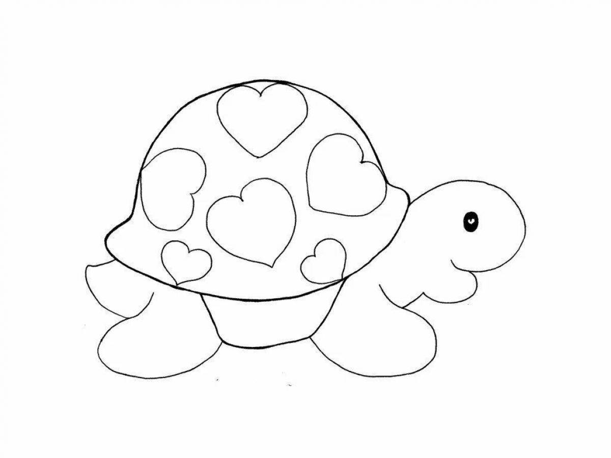 A fun applique coloring book