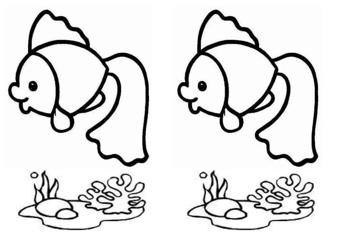 Coloring big applique