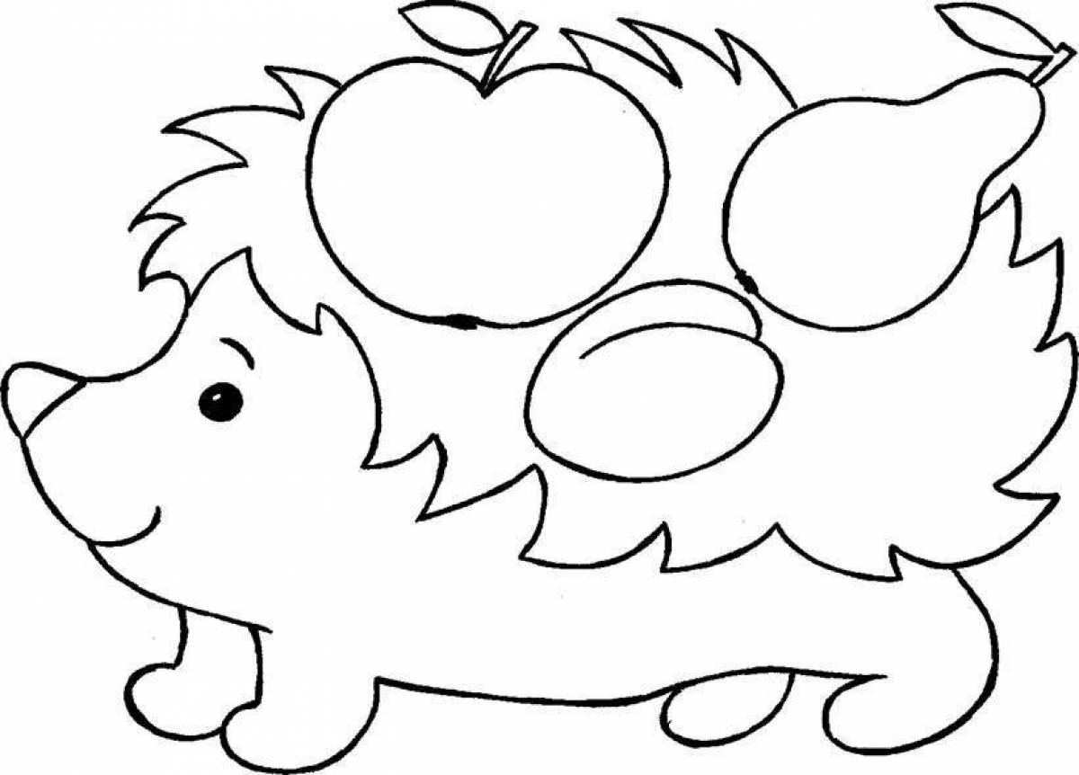 Elegant coloring application