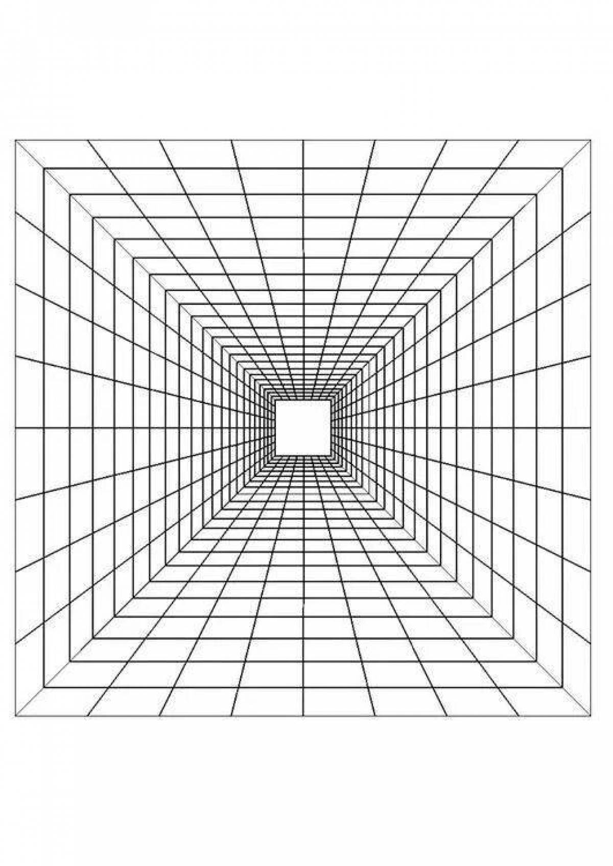 Иллюзия геометрической перспективы