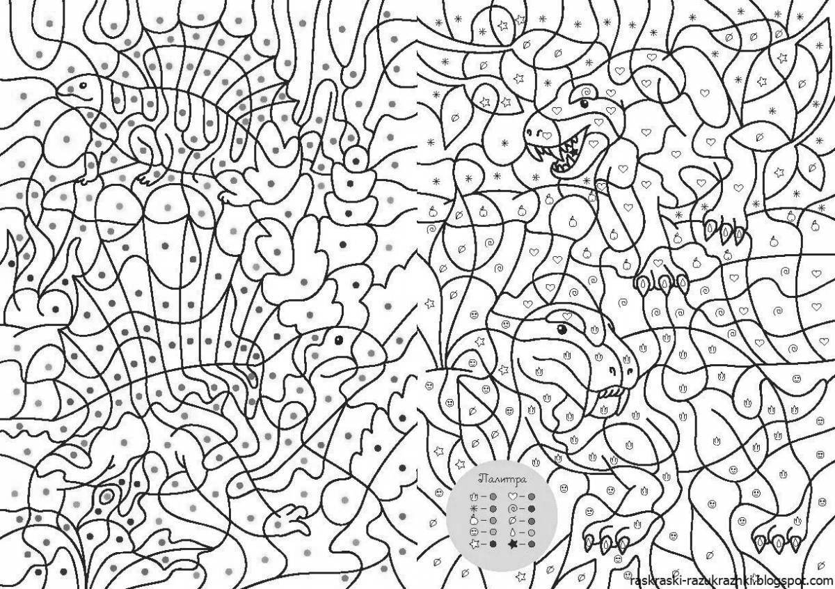 Страница раскраски праздничного номерного знака