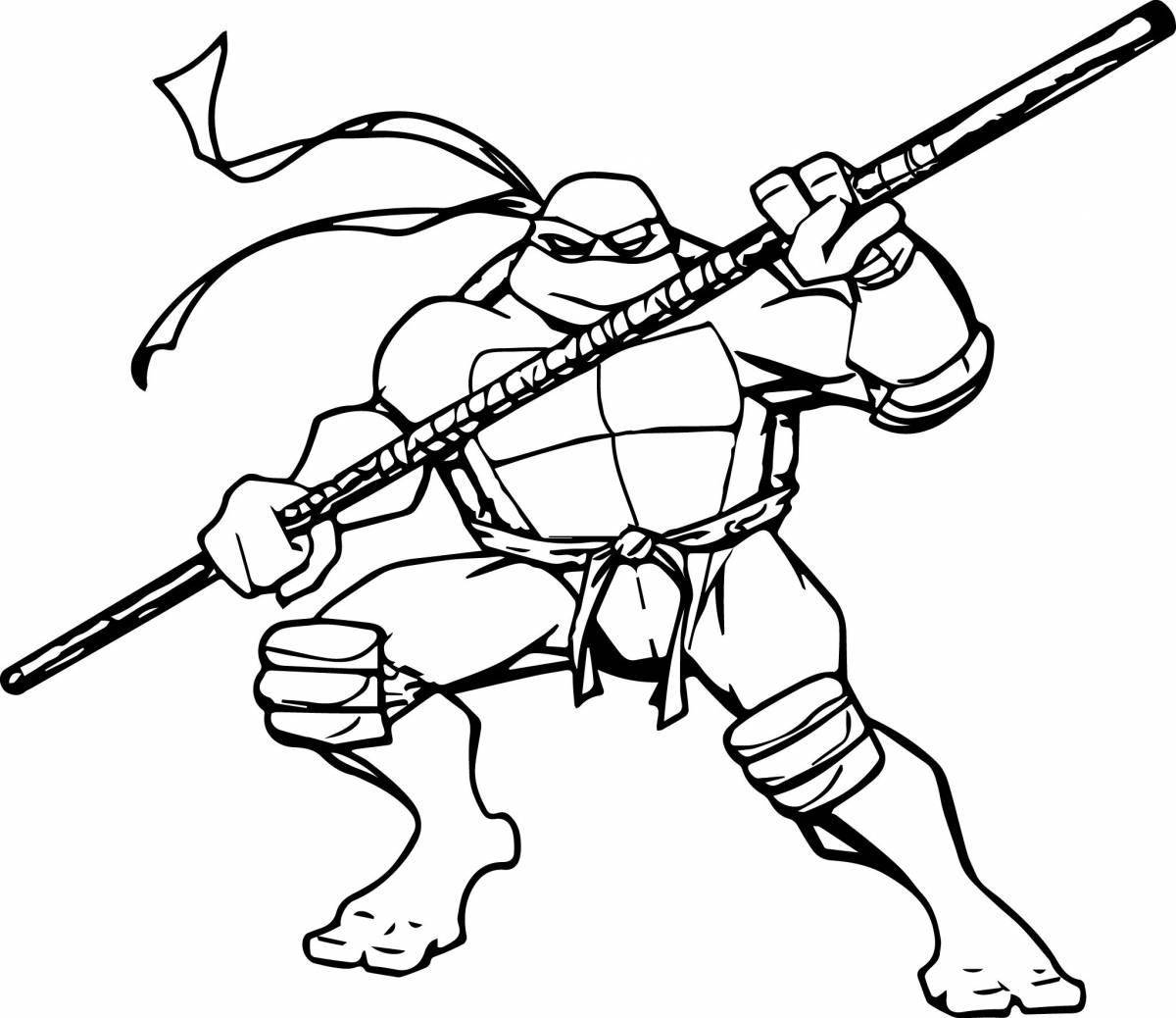 Teenage Mutant Ninja Turtles coloring #6