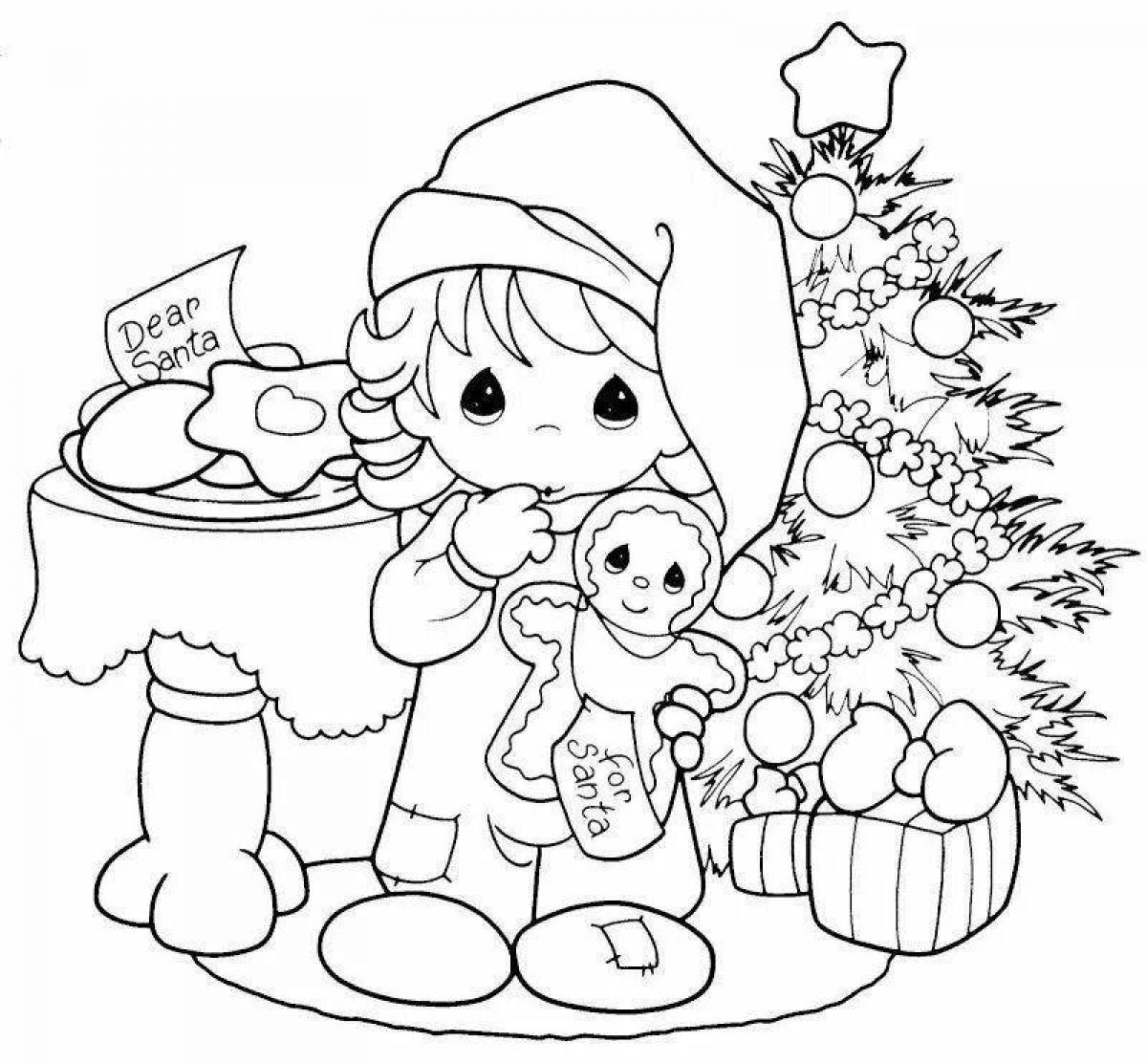Merry Christmas Baby Coloring Magic