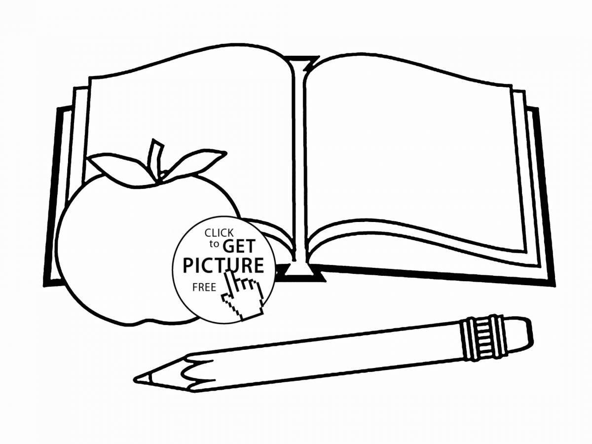 Colorful and charming coloring book for children