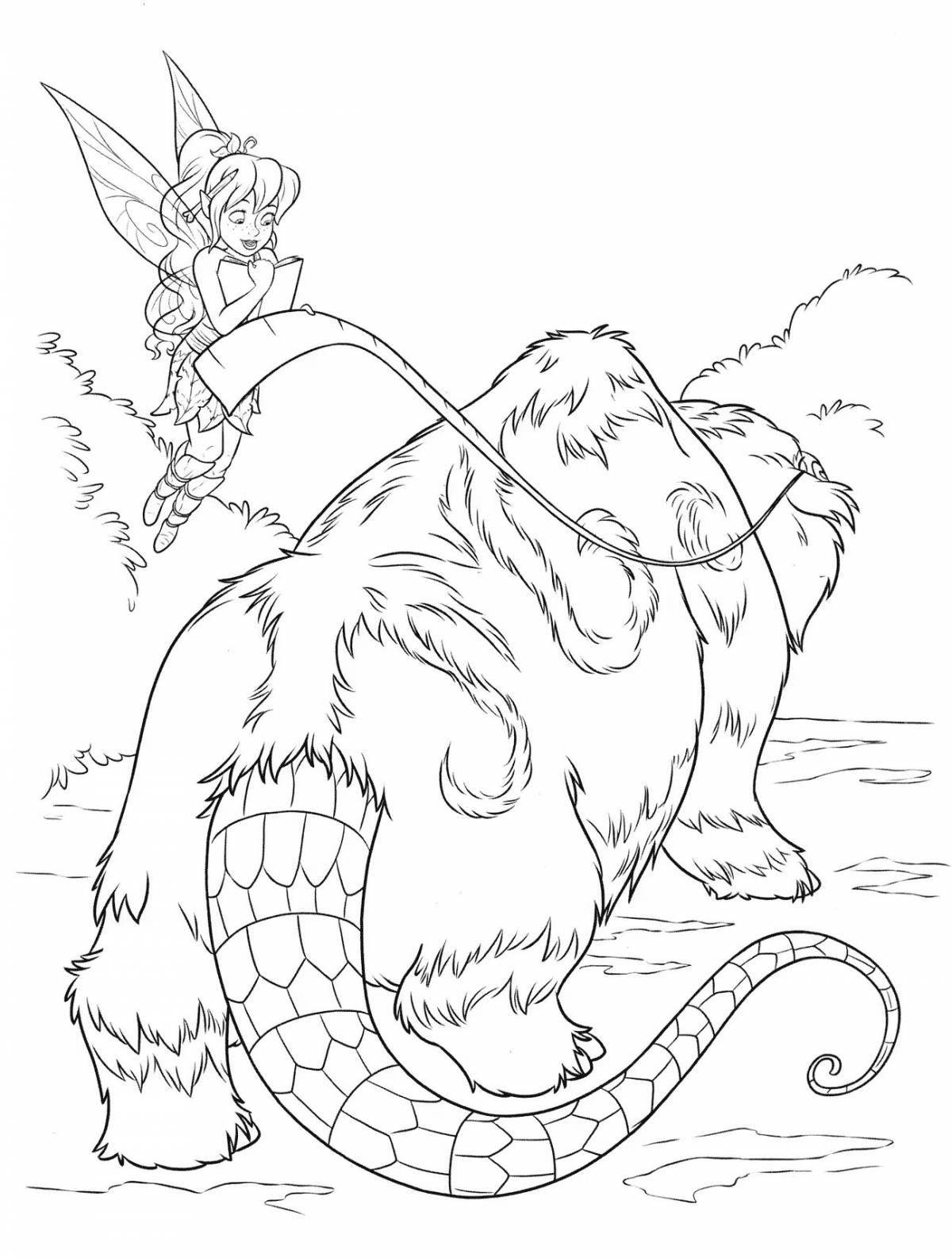 Funny monster coloring book