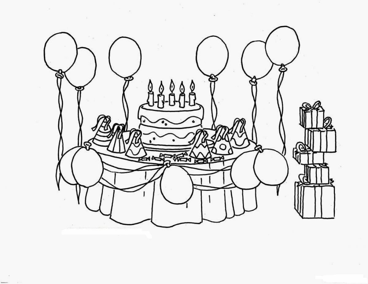 Рисовать рисунки на день рождения. Раскраска "с днем рождения!". Рисунок на день рождения. ФНАФ день рождения раскраска. Раскраска с днем рождения для мальчика.