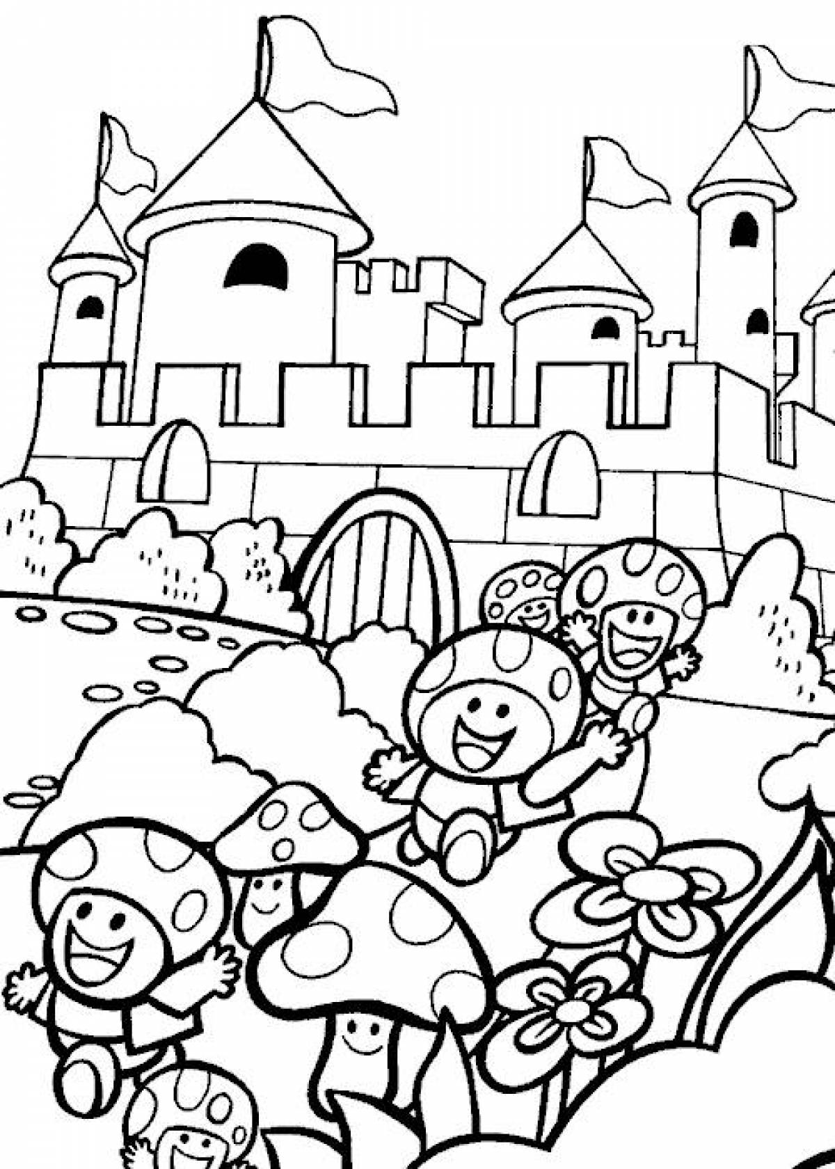 Mario coloring pages printable
